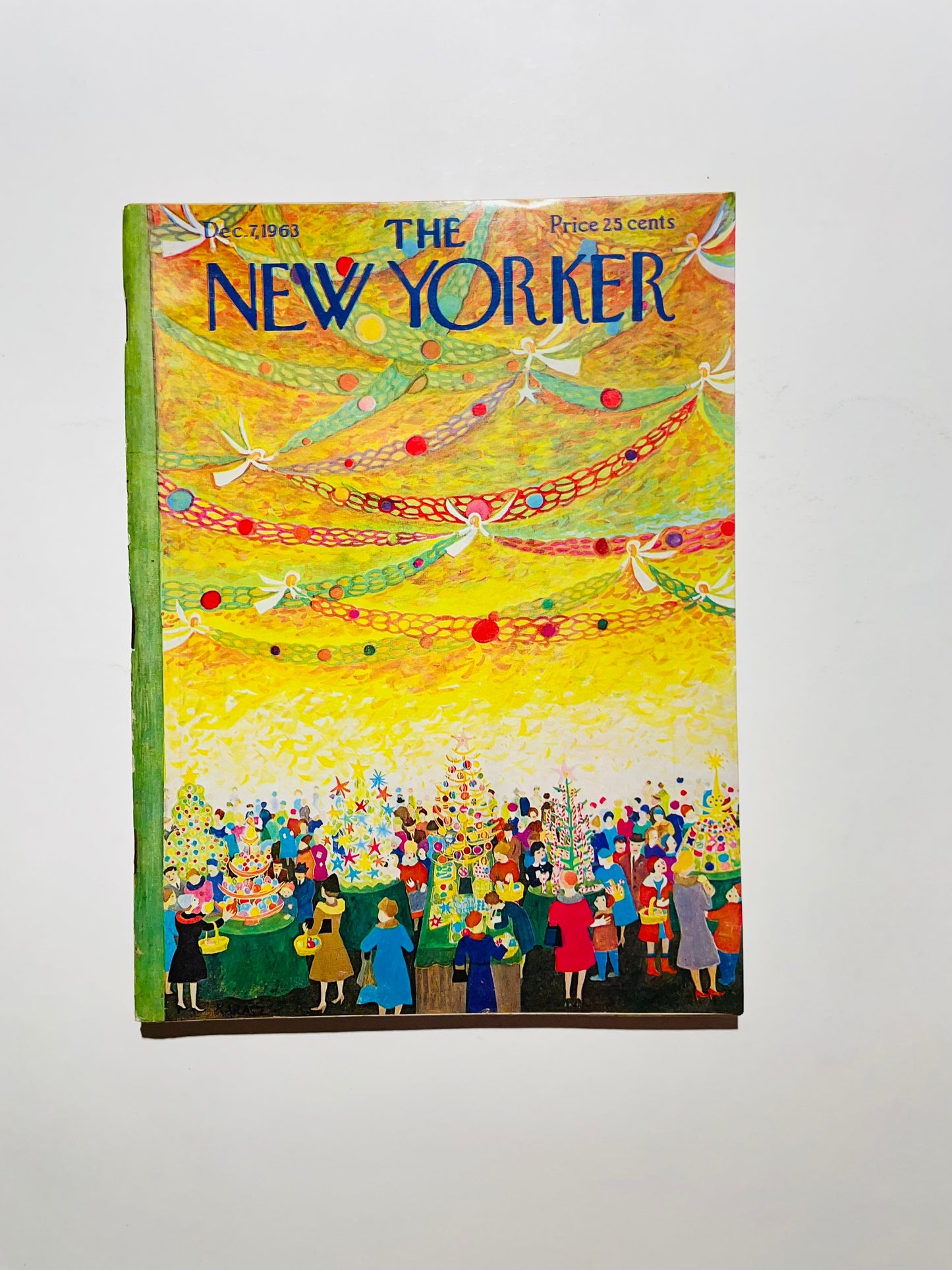 1963 წლის 7 დეკემბერი The New Yorker Magazine