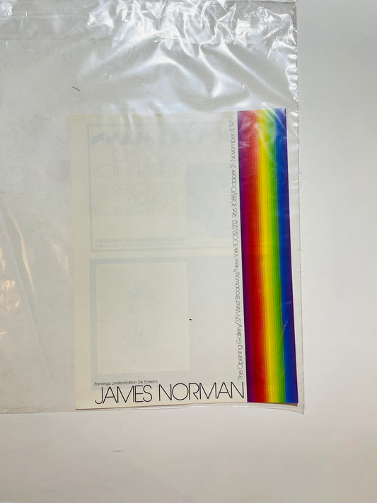 ჯეიმს ნორმანის ავთენტური სარეკლამო პოსტერი