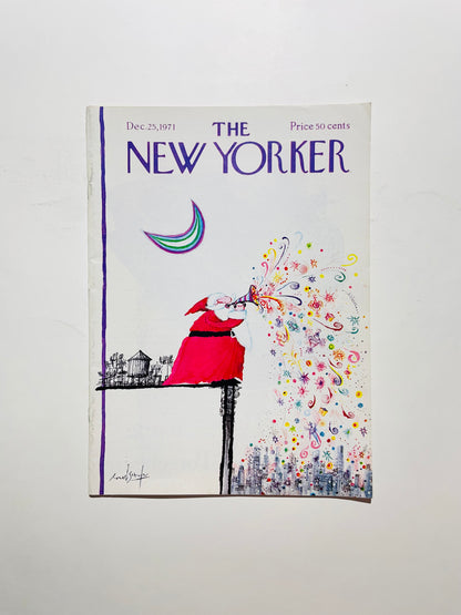 1971 წლის 25 დეკემბერი The New Yorker Magazine