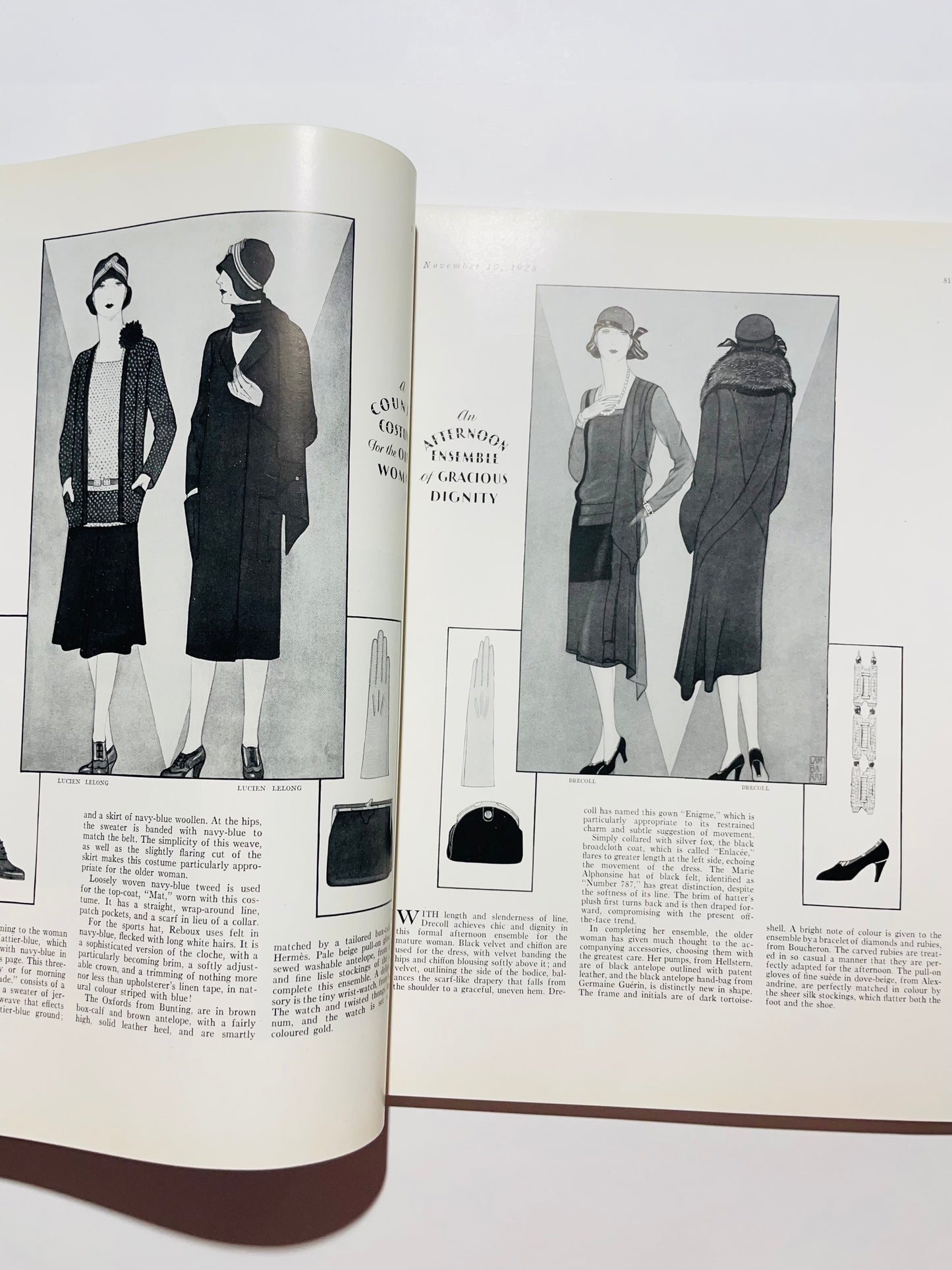 Vogue 1928 წლის 10 ნოემბერი