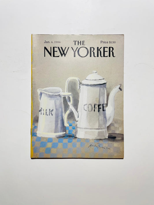 Jan 6, 1986 The New Yorker Magazine