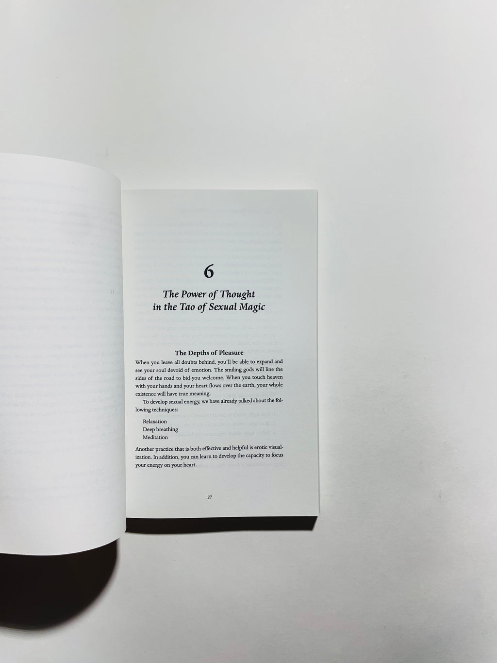 სექსი და სრულყოფილი შეყვარებული: ტაო, ტანტრა და კამა სუტრა