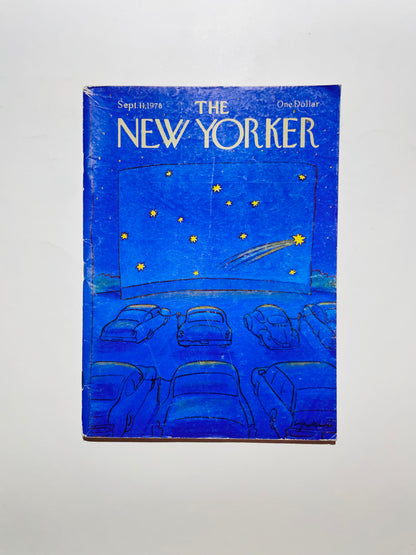 1978 წლის 11 სექტემბერი The New Yorker Magazine