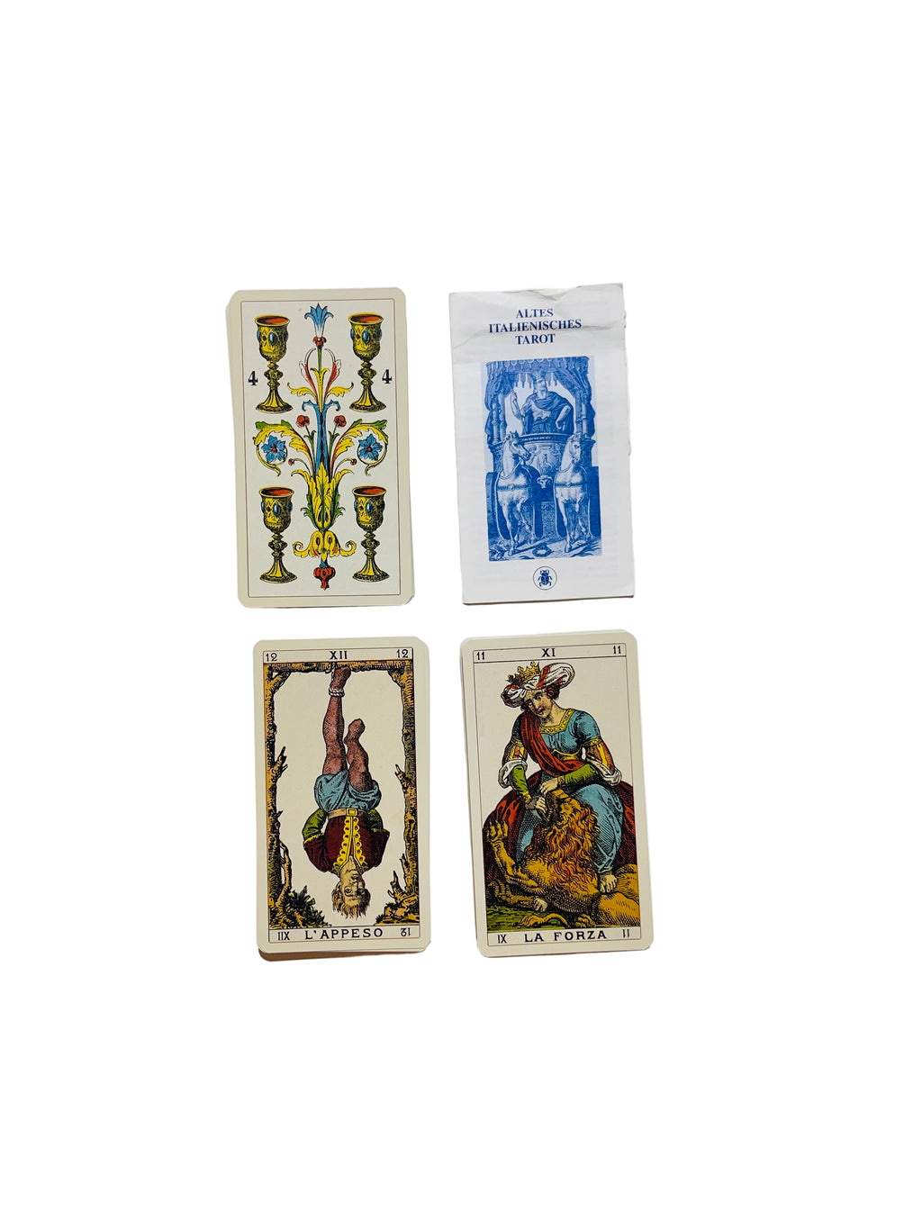 Altes Italienisches Tarot Deck 2000