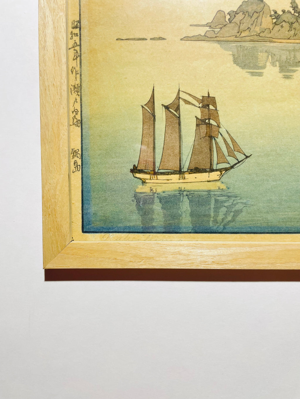 Hiroshi Yoshida Woodblock Print 1930 Signed by Hiroshi Yoshida