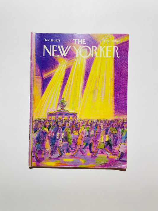 1978 წლის 18 დეკემბერი The New Yorker Magazine